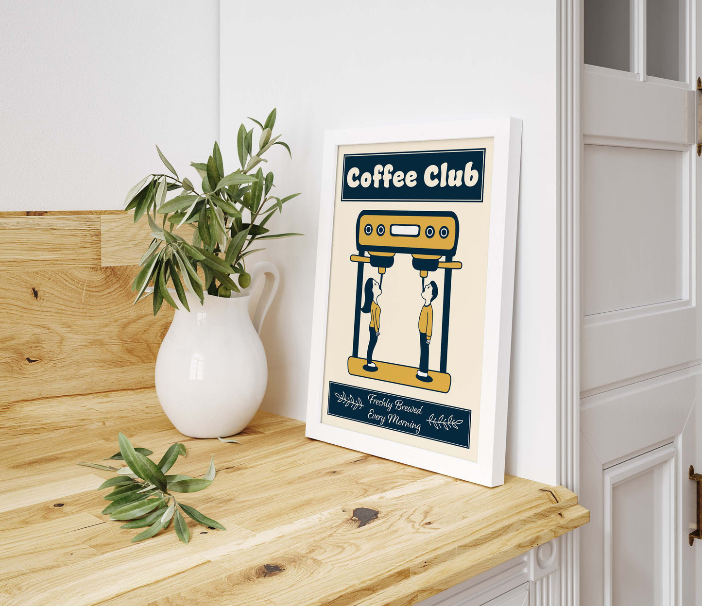 Coffee Club Print