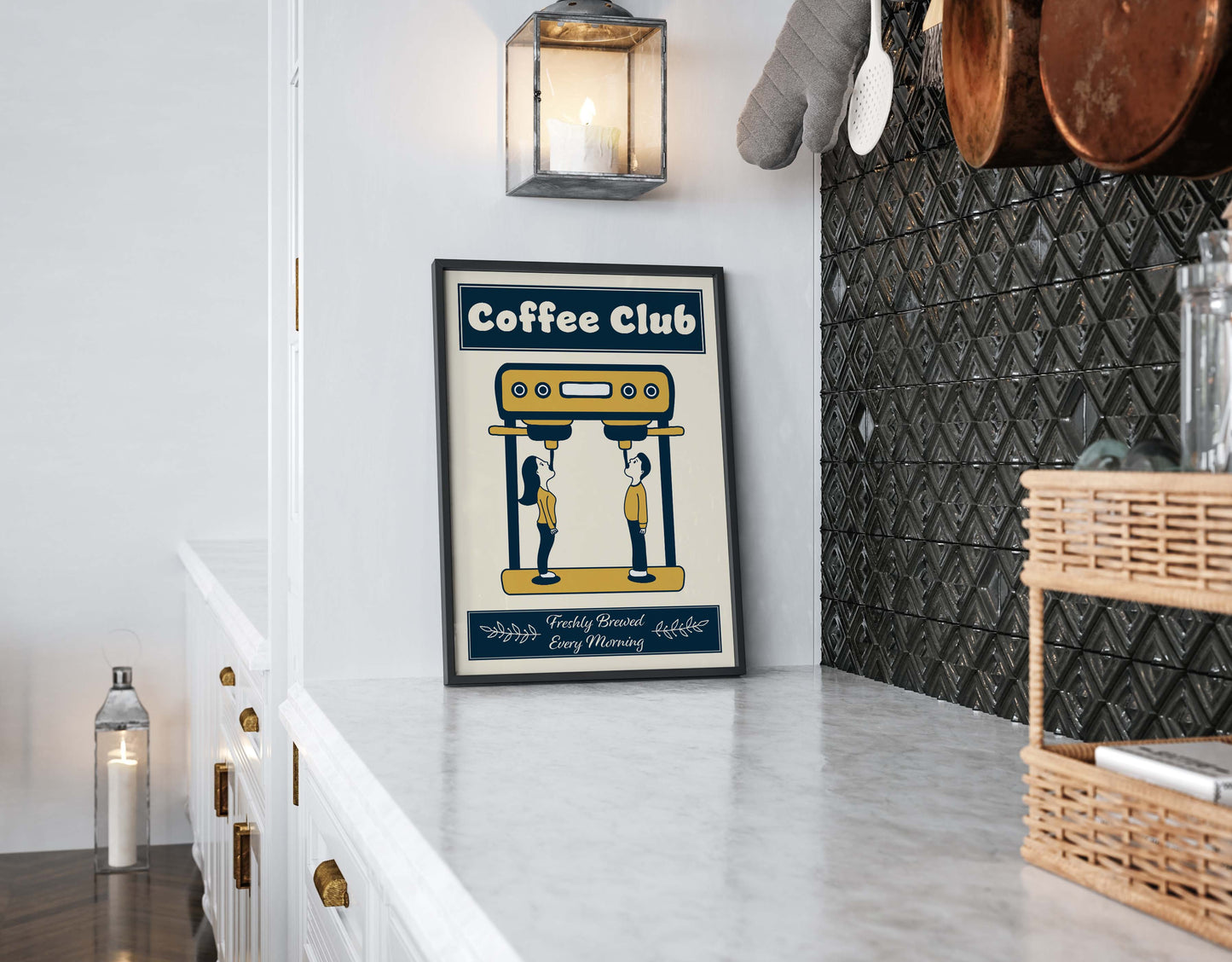 Coffee Club Print