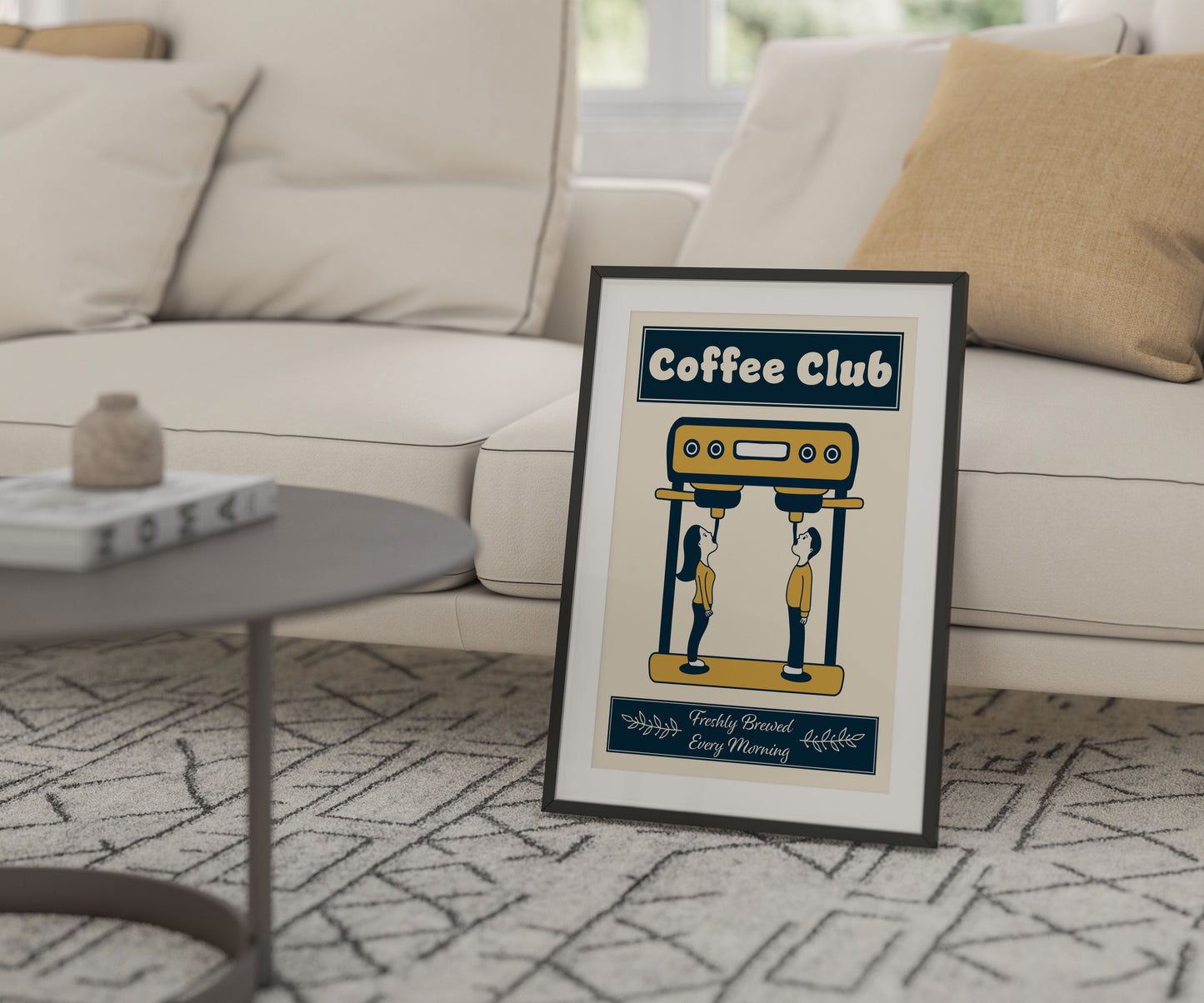Coffee Club Print
