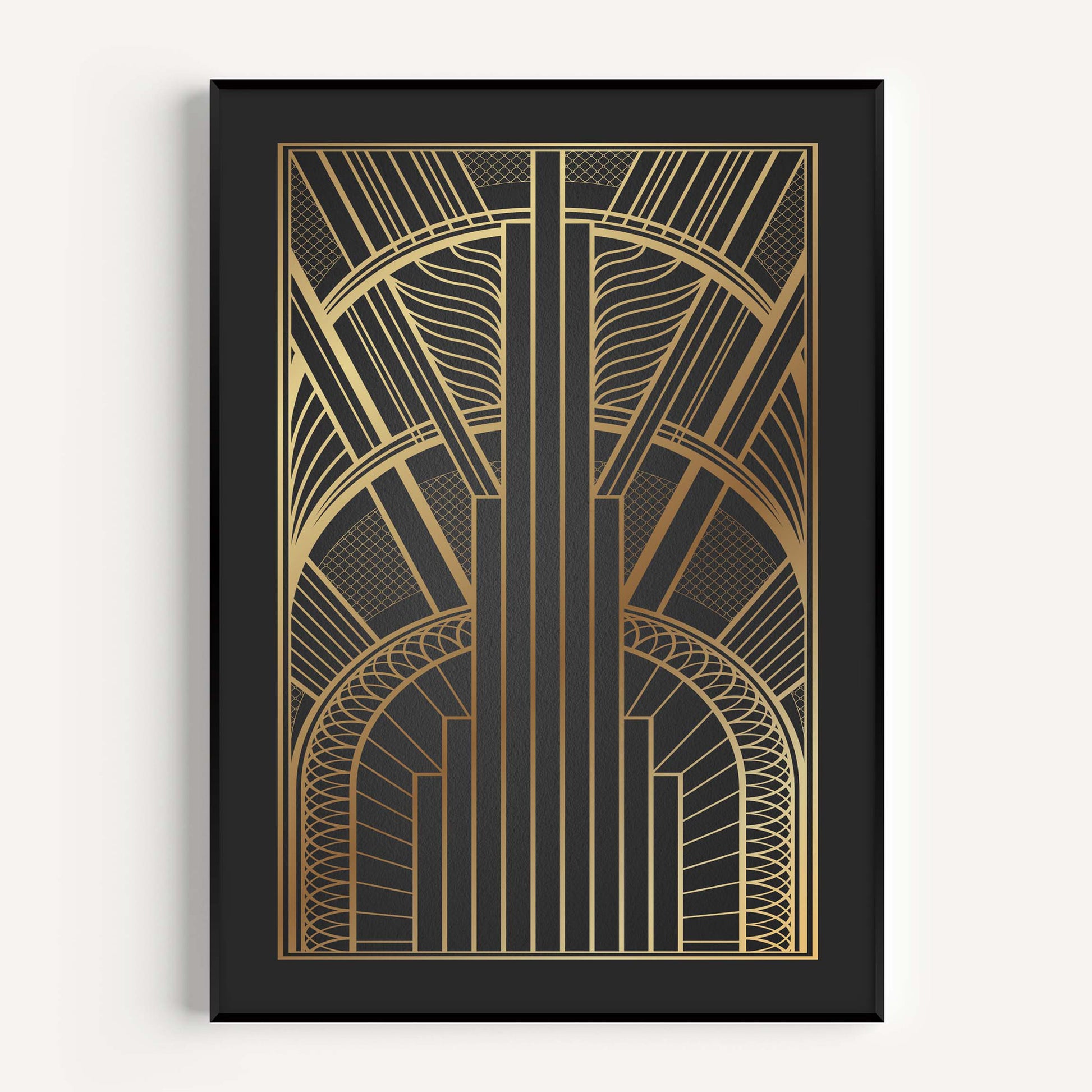 Art deco wall art print