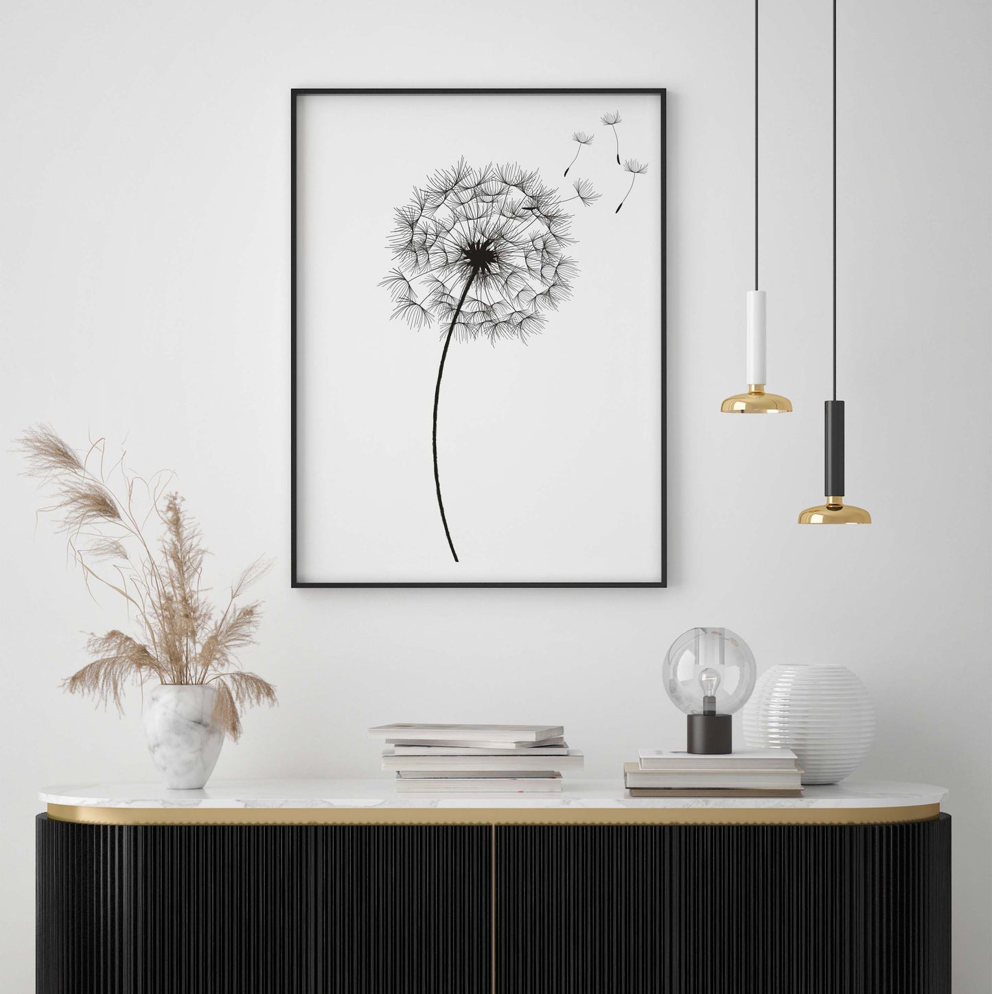 Dandelion Wall Art Print