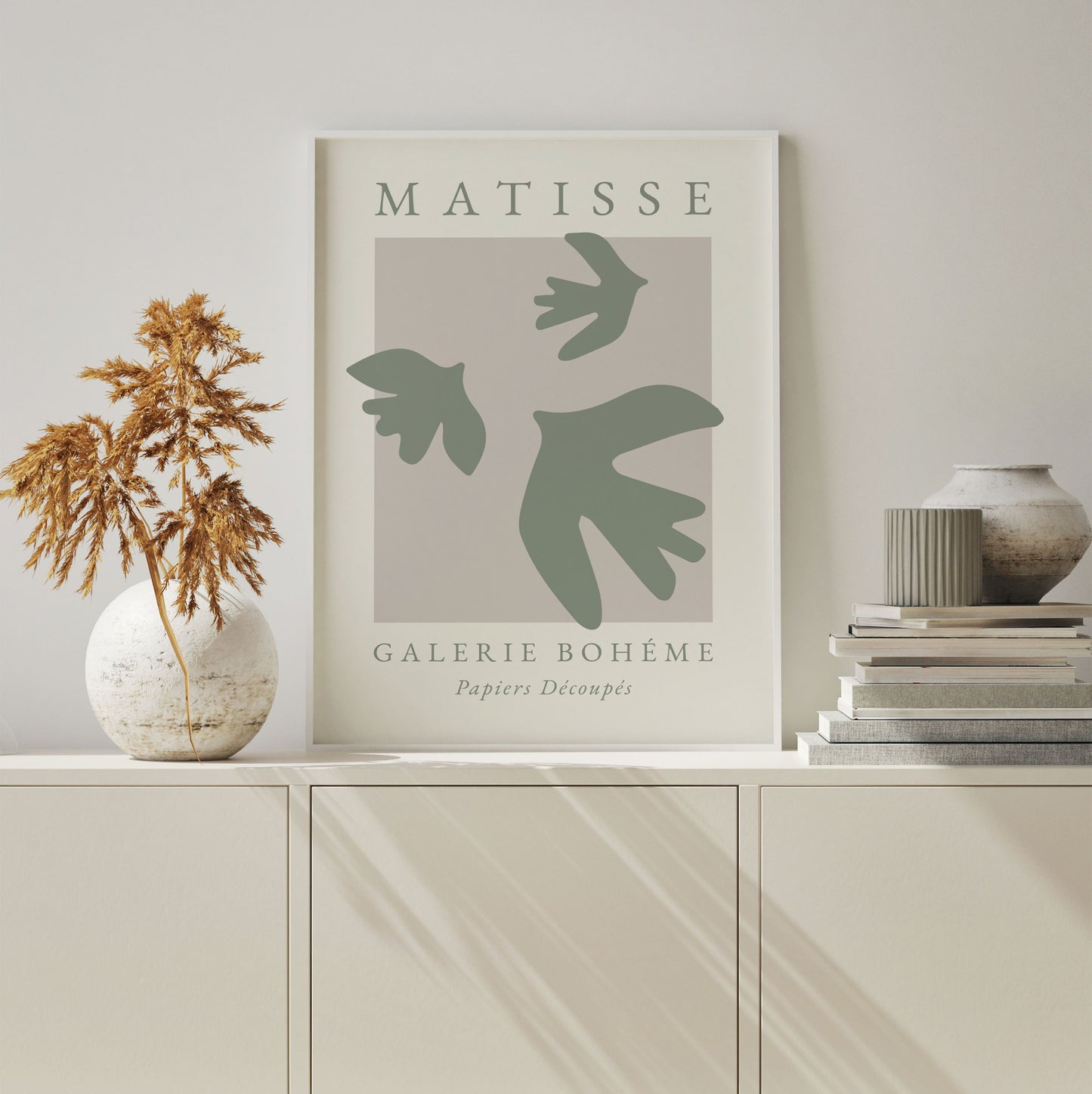 Matisse Bird Print in Green