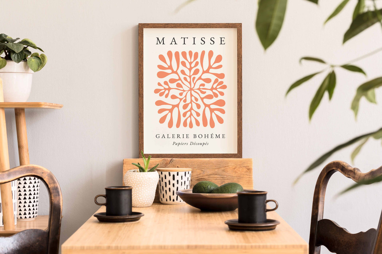 Matisse Galerie Bohème print in orange