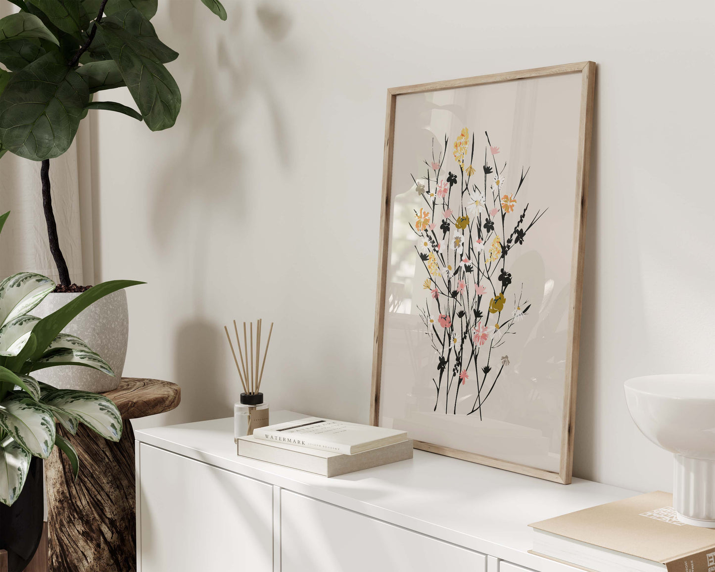 Wild flowers poster