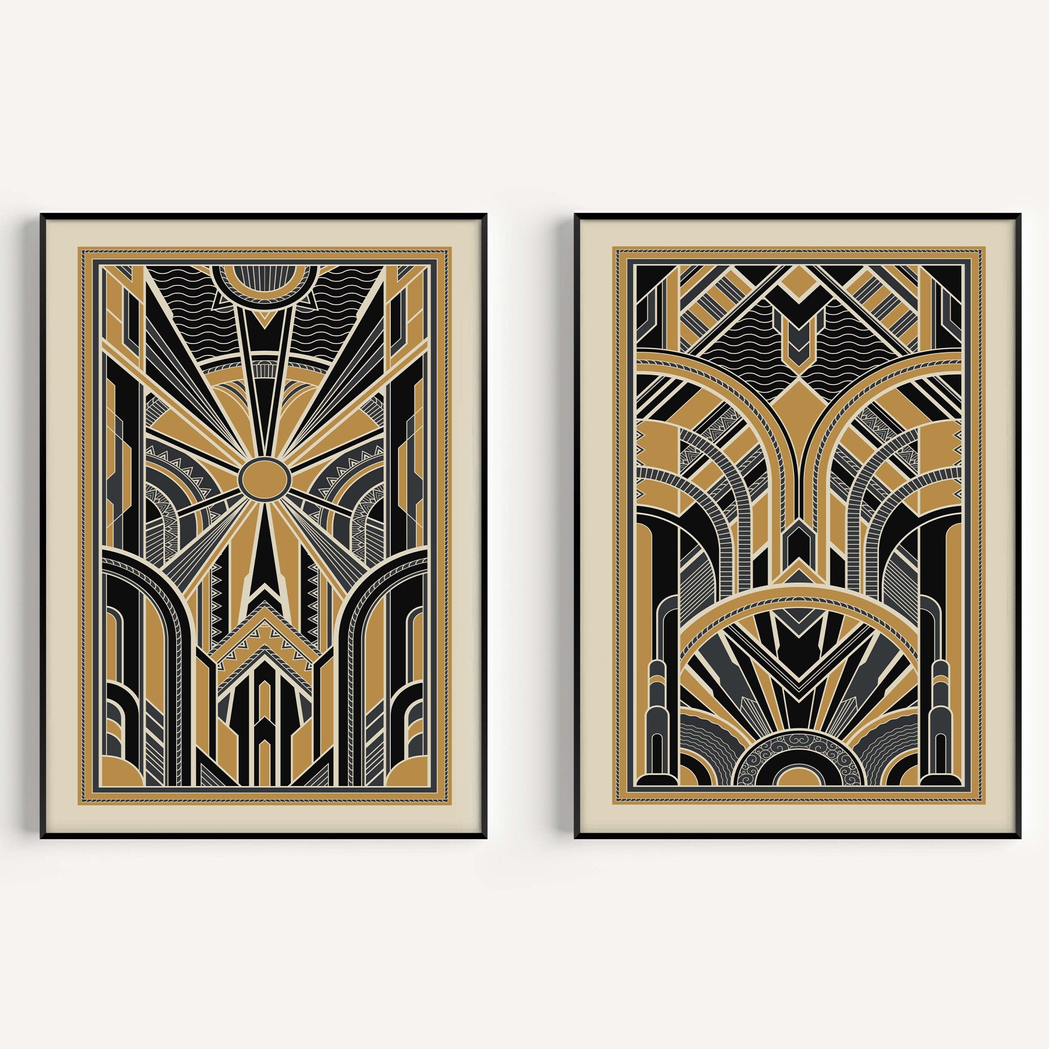 Art on sale deco prints