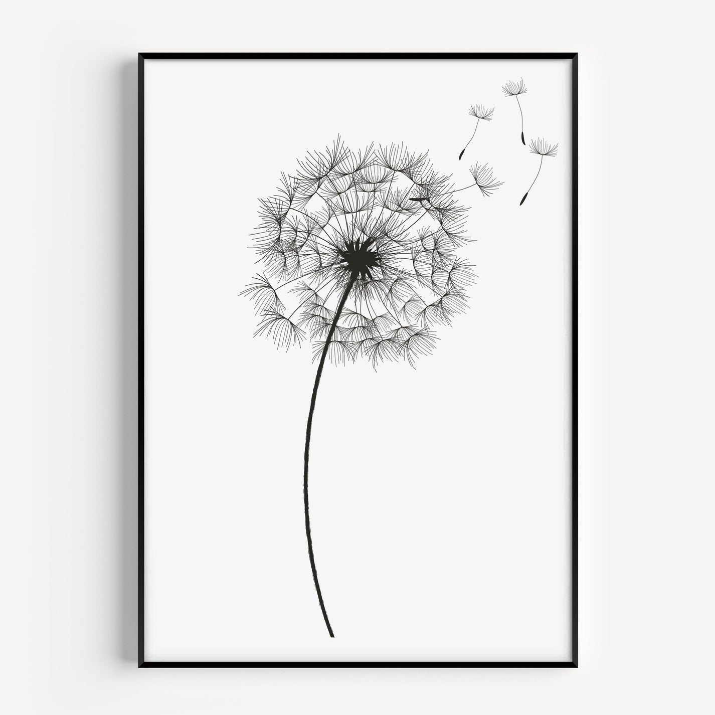 Dandelion Wall Art Print Nordic Design House