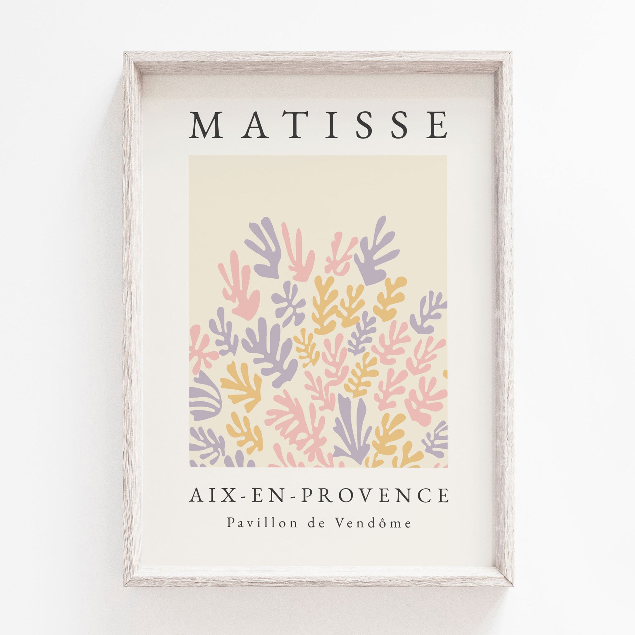 Matisse Leaf Print - Pastel Shades – Nordic Design House