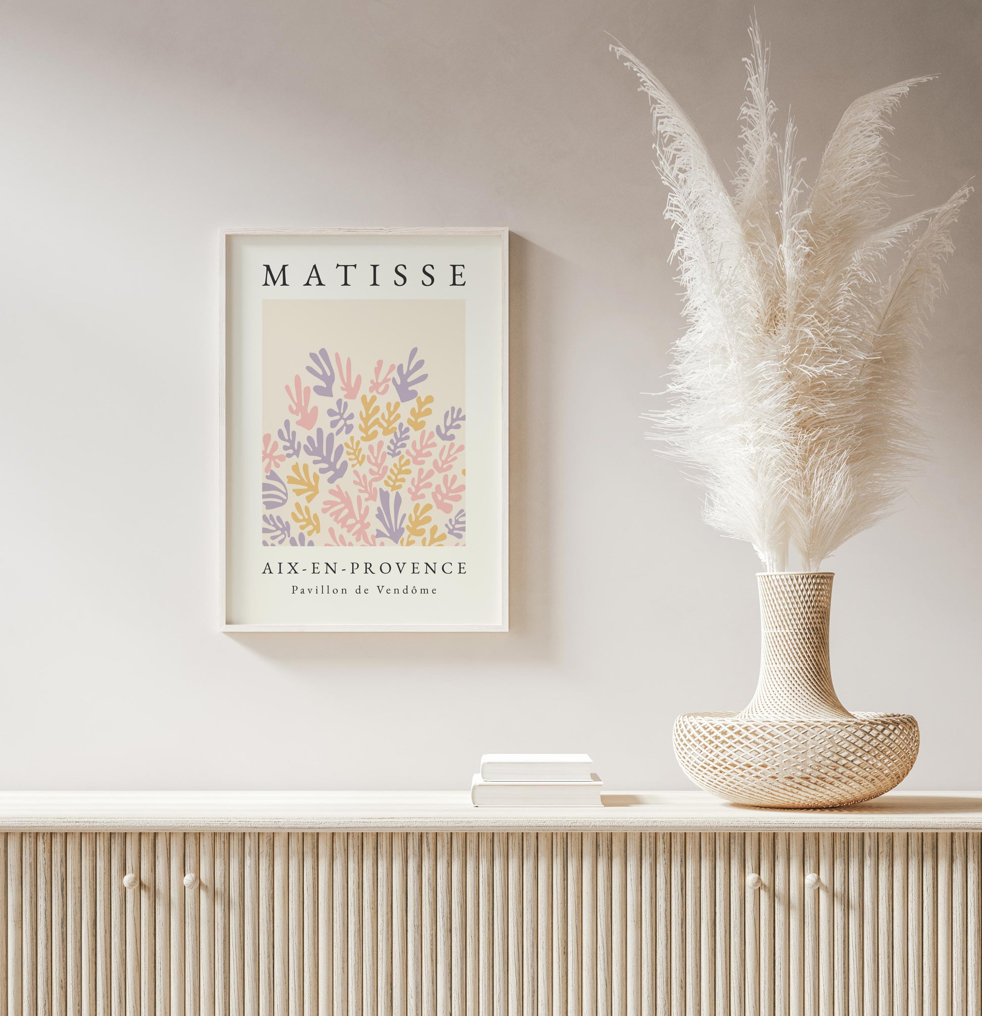 Matisse print in pastel colours, Aix-en-Provence
